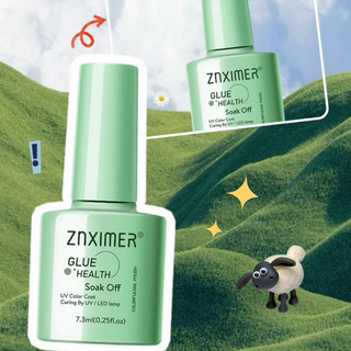 NANTY Sơn gel 10ML RuieoFian base dùng đèn hơ UV&LED sơn gel mini sơn nail base mini base gel liên kết,  gắn nailbox bền