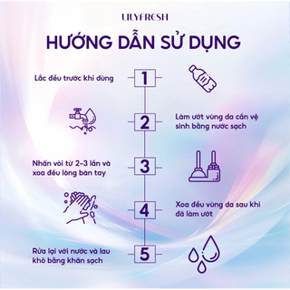 Bọt Vệ Sinh lilyfresh ( dành cho nữ ) .