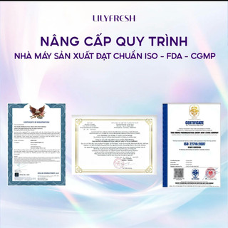 Combo 2 Muối & Bọt vệ sinh lilyfresh .