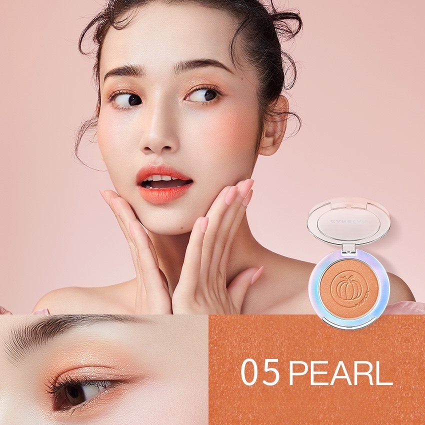 CARSLAN Phấn má hồng tròn tone màu đẹp chất mịn lâu trôi 5.5g | NHÍM HOUSE