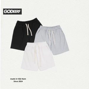 Quần thun unisex nam, Quần short thun Nam Nữ thể thao chất vải dày dặn, thấm hút mồ hôi_MHQ001