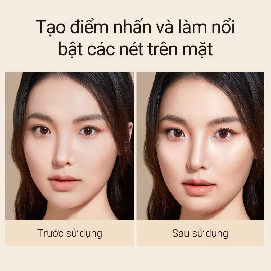 CARSLAN Kem highlight dạng lỏng Carslan 3D Bắt Sáng Glitter Shimmer Face 15g | NHÍM HOUSE