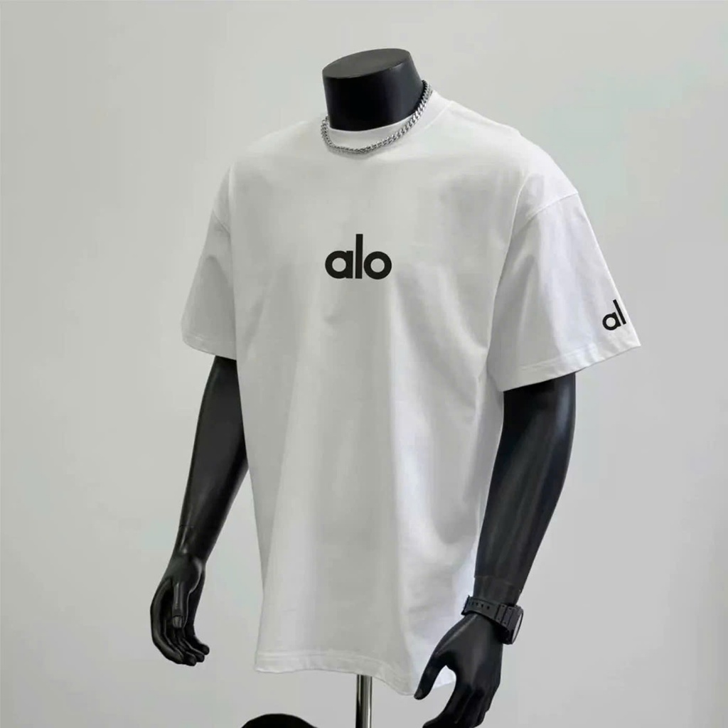 Áo thun Stee Cổ tròn ALO Localbrand ICVCVNI Unisex Cotton