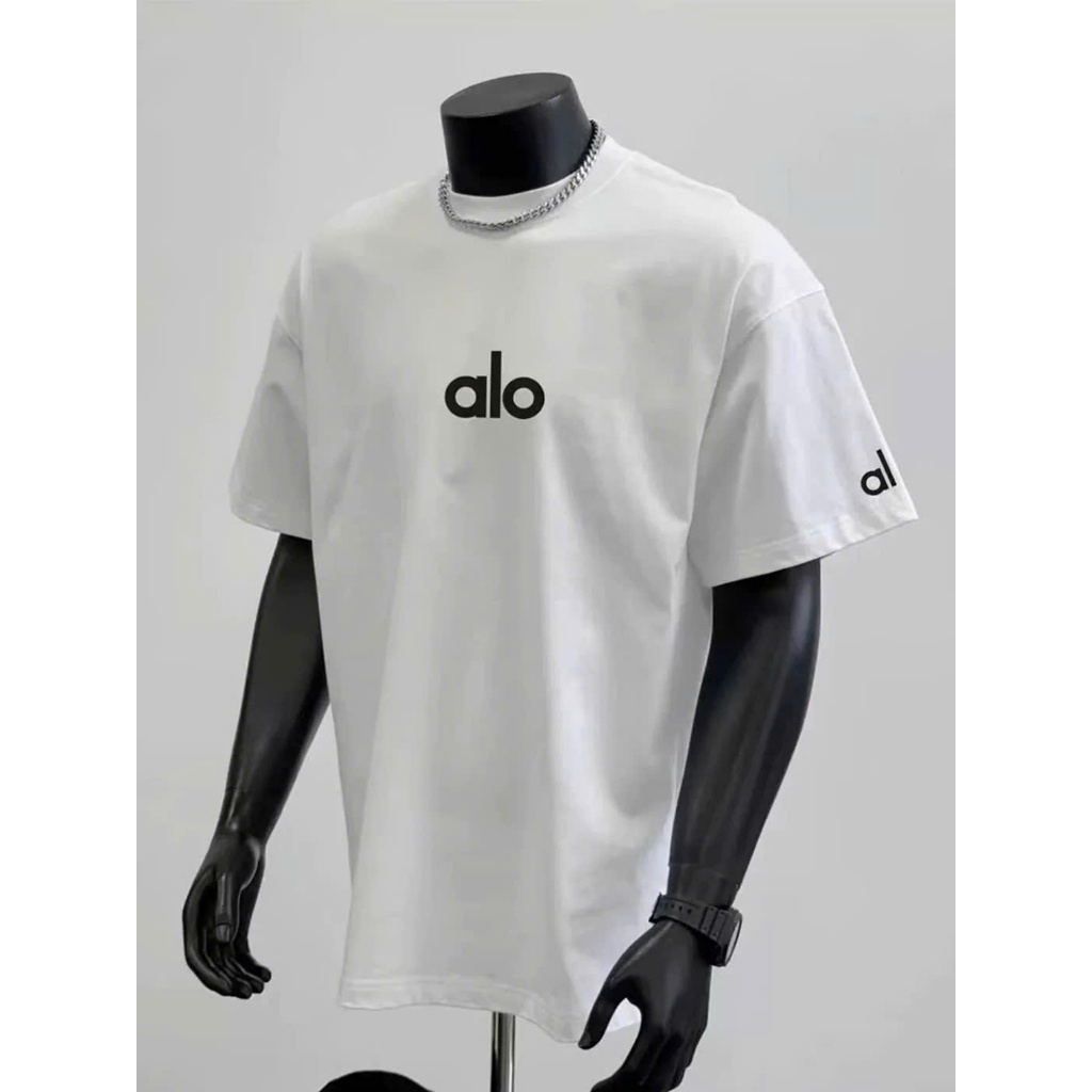Áo thun Stee Cổ tròn ALO Localbrand ICVCVNI Unisex Cotton