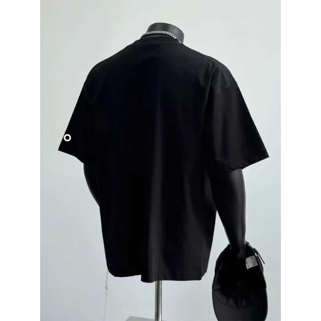 Áo thun Stee Cổ tròn ALO Localbrand ICVCVNI Unisex Cotton