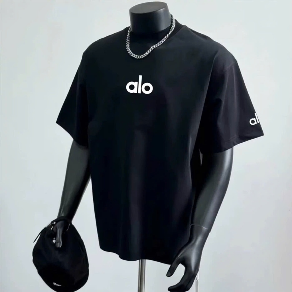 Áo thun Stee Cổ tròn ALO Localbrand ICVCVNI Unisex Cotton
