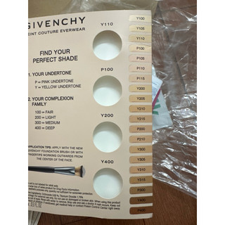 Sample Kem Nền GIVENCHY Prisme Libre Skin-Caring Matte Foundation