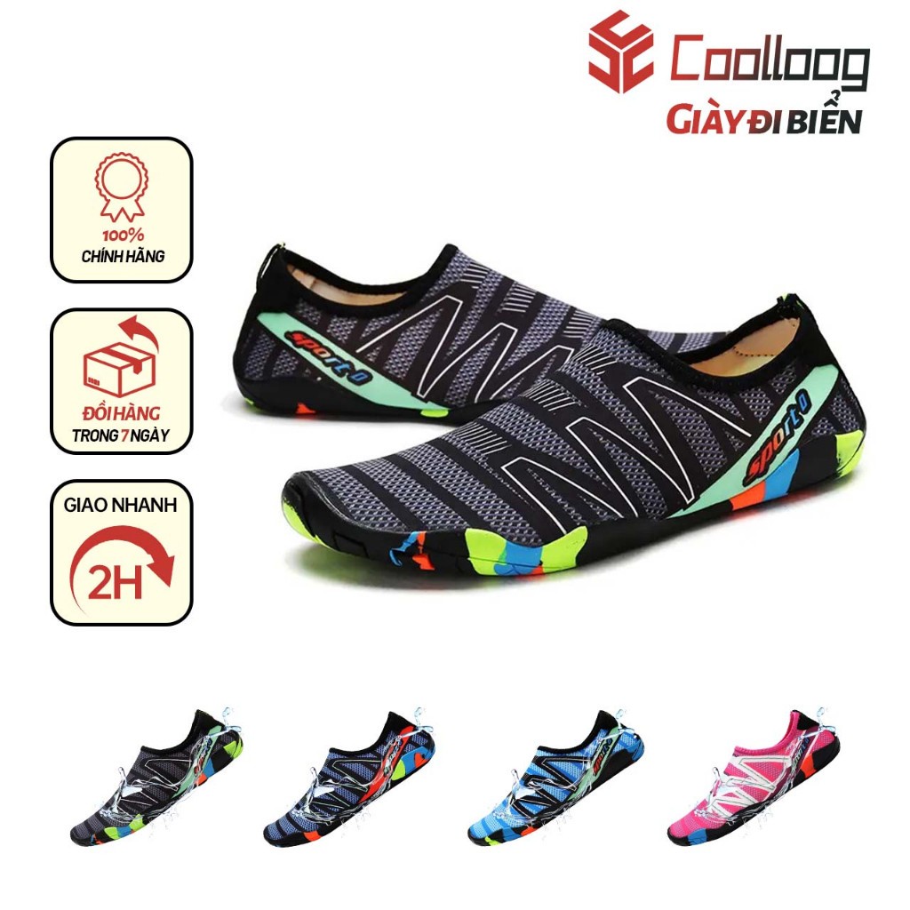 Giày Đi Biển Nhanh Khô Tiện Dụng Chất Lượng Cao Giày đèn hiệu nam và nữ