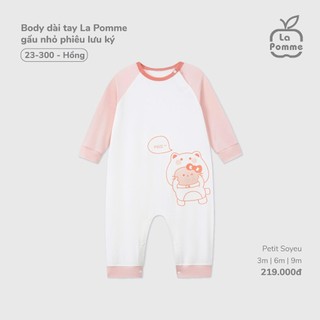 La pomme SS2025 BST Body dài tay cho bé yêu T7.1