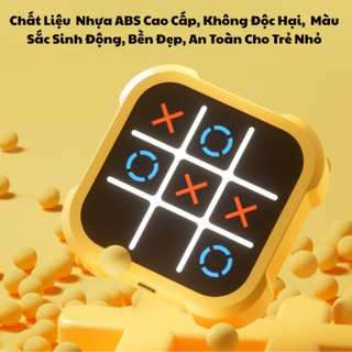 Đồ Chơi Cờ Caro Đấu Trí X.O Tic-Tac-Toe 3in1 Thú Vị Đồ Chơi Thông Minh Cho Bé Rèn Luyện Kĩ Năng Thỏa Sức Sáng Tạo