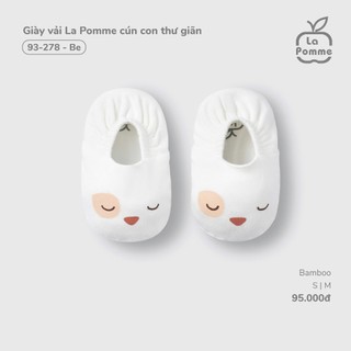 La pomme SS2025 Giày vải La Pomme cún con thư giãn T7.1