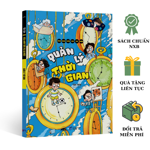 Sách - Bách Khoa Toàn Thư Vui Nhộn - Quản Lý Thời Gian - Tôn Tịnh