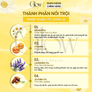 Sáp Wax SATINPURE Túi 500gr GLOWWAXING Chuyên Dùng Cho Da Nhạy Cảm Thích Hợp Wax Nách, Body