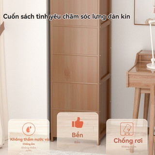 Kệ sách cửa kính Bếp Đa Năng để đồ Kệ Sách Đứng Tủ Kính Trong