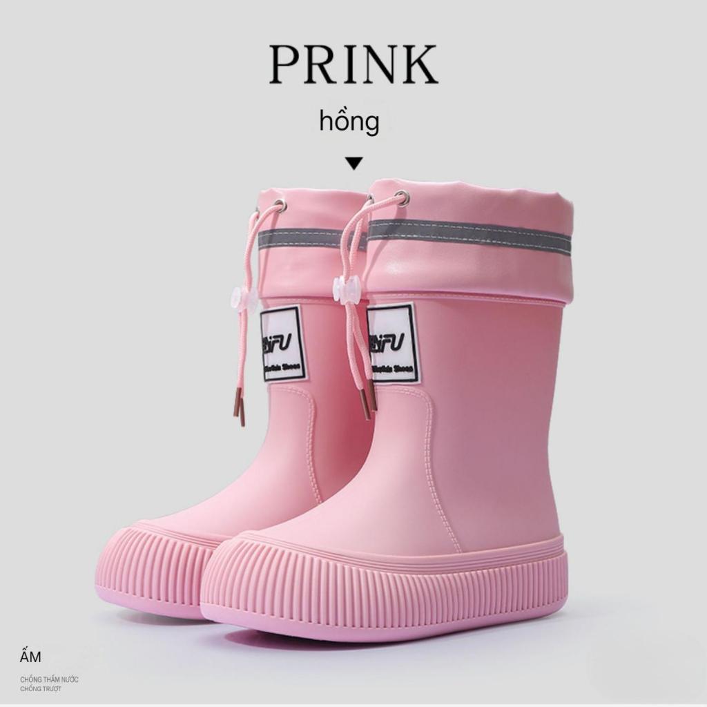 Bốt Đi Mưa Thời Trang,Chống Thấm Nước,Chống Trơn Trượt,Phù Hợp Cho Cả Nam Và Nữ