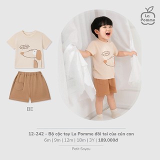 La pomme SS2025 BST Bộ cộc cho bé T7.1