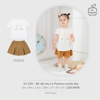 La pomme SS2025 BST Bộ cộc cho bé T7.1