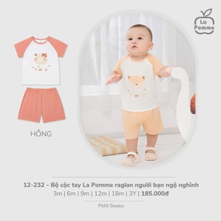 La pomme SS2025 BST Bộ cộc cho bé T7.1