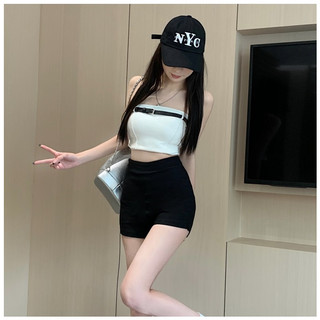 Quần Đùi Legging Nữ Sknit Dáng Ngắn Vải Co Giãn - Quần Biker short lưng thun - qngan196