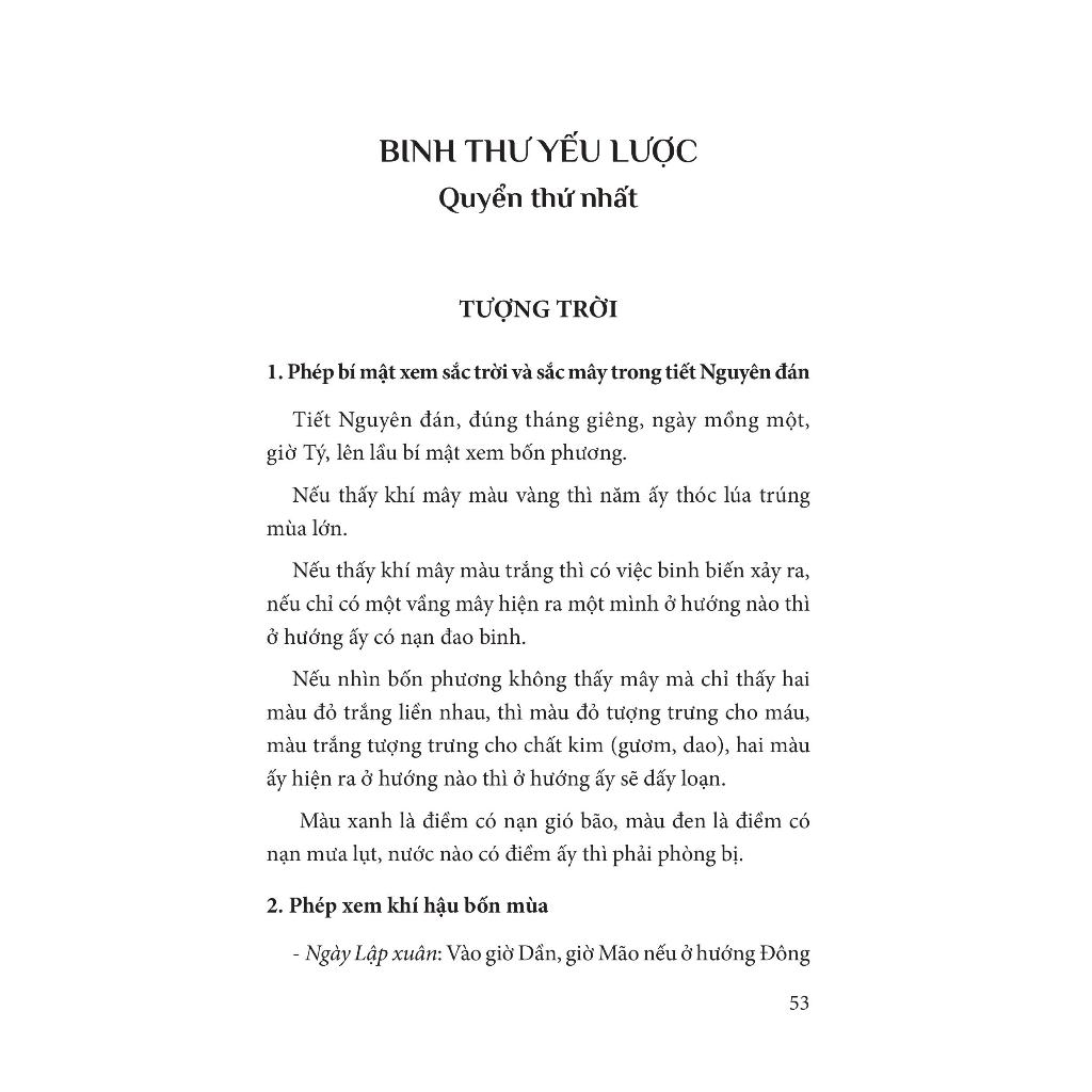 Sách - Binh Thư Yếu Lược - Tân Biên - Nhà Xuất Bản Tri Thức