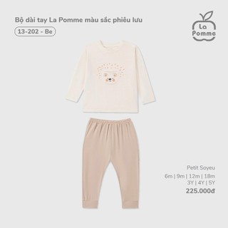La pomme SS2025 BST Bộ dài tay cho bé T7.1