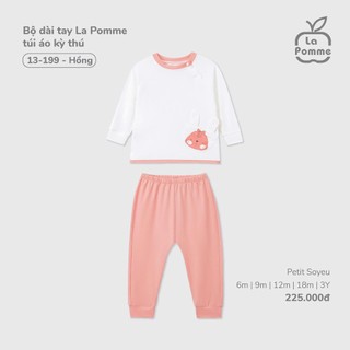 La pomme SS2025 BST Bộ dài tay cho bé T7.1