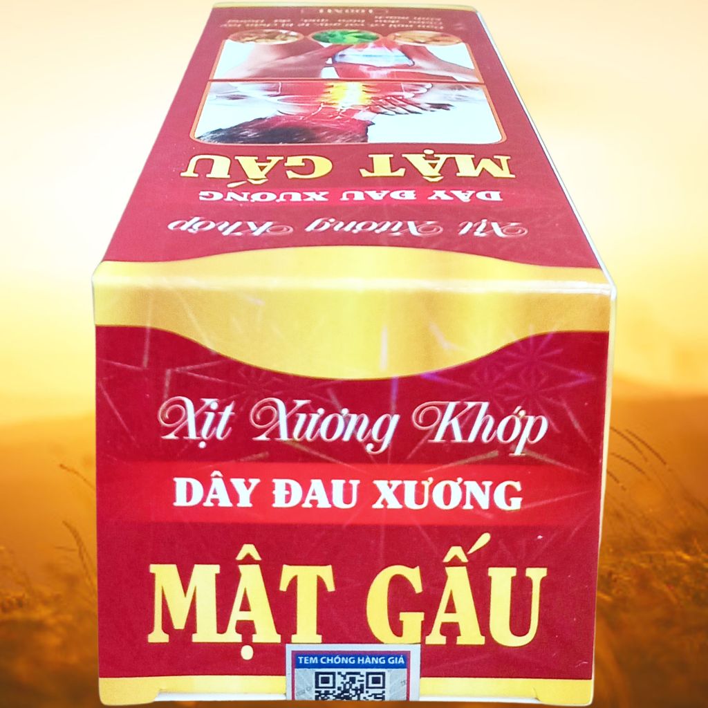 Combo 2 Hộp (Đỏ) Xịt Xương Khớp Dây Đau Xương Mật Gấu - Mekong - Bidopharma - Vitamin Thanh Lọc