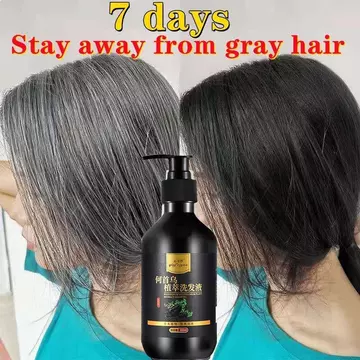 Dầu Gội Dược Hà Thủ Ô 300ml,Hà Thủ Ô ngăn ngừa rụng tóc tóc trắng Dầu gội đầu chuyển sang màu đen dầu gội thảo dược