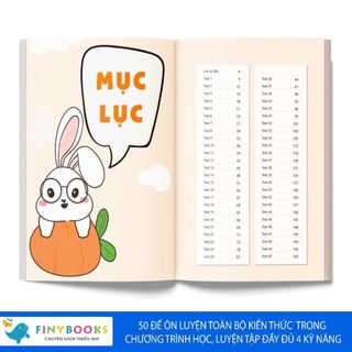 Sách - Tham khảo Lớp 2 - Combo 50 Đề Tăng Điểm Nhanh Toán - Tiếng Việt - Tiếng Anh Lớp 2 - TKBooks