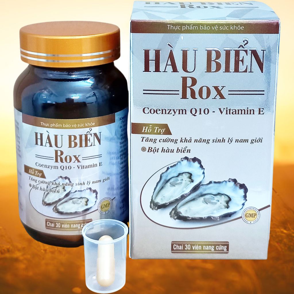 Hàu Biển Rox Trắng - Rostex - Vinaphar - Vitamin Thanh Lọc