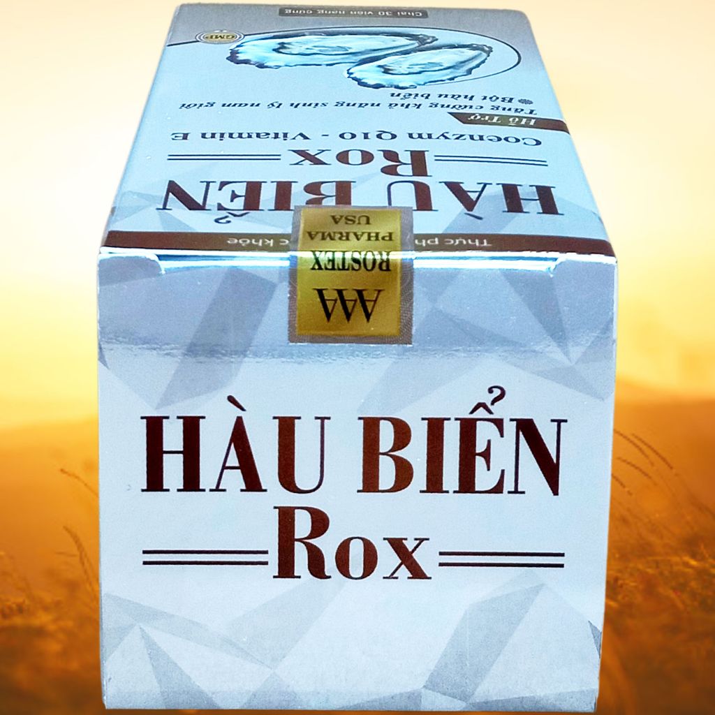 Hàu Biển Rox Trắng - Rostex - Vinaphar - Vitamin Thanh Lọc