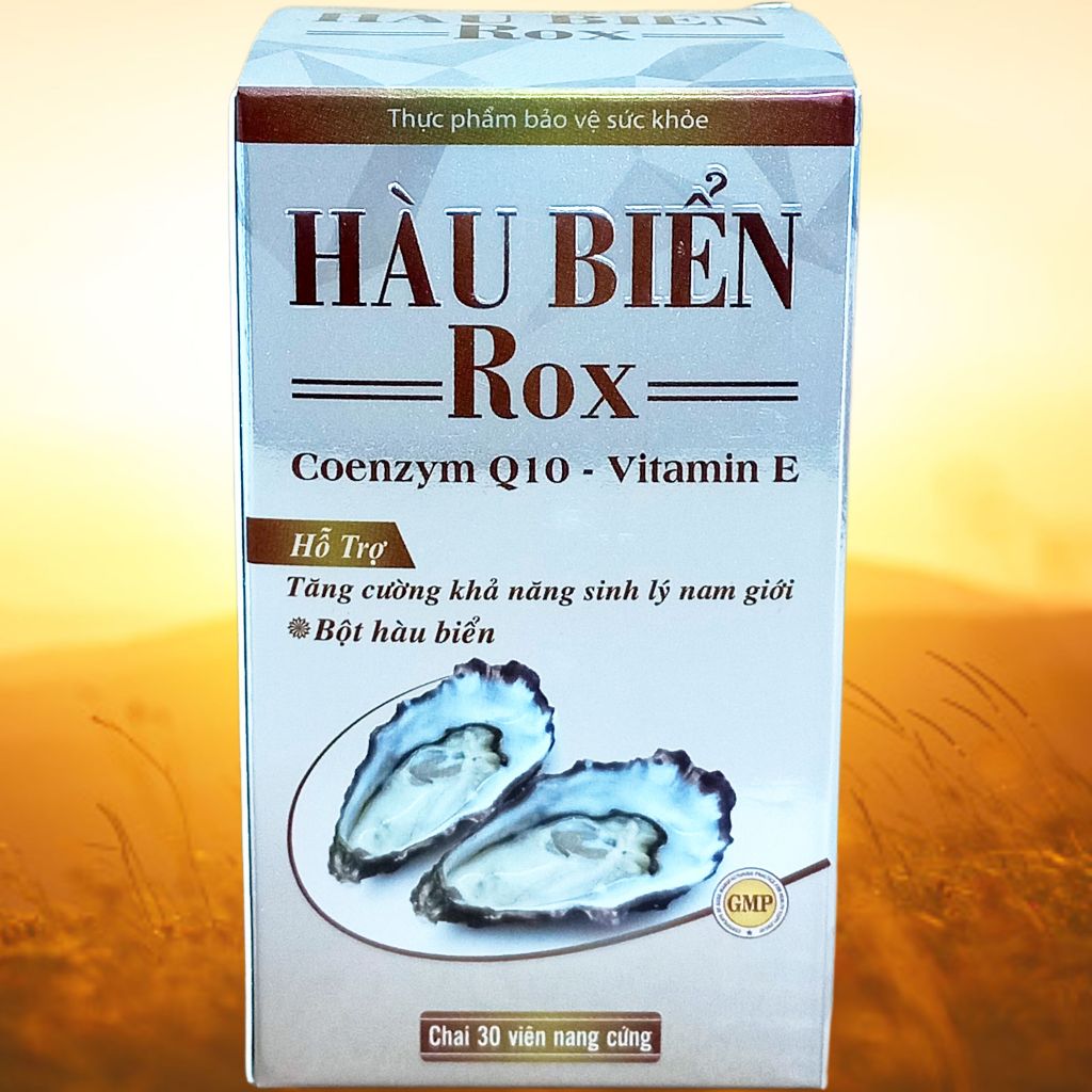 Hàu Biển Rox Trắng - Rostex - Vinaphar - Vitamin Thanh Lọc