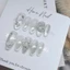 Nailbox thiết kế mắt mèo thạch hồng 10 móng úp phom nhọn siêu xinh mới nhất ( tặng kèm keo,dũa,cồn) NAILBOX_
