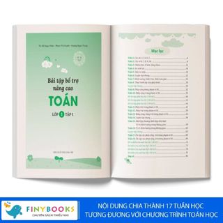 Sách - Tham khảo Lớp 1 - Combo Bài tập bổ trợ nâng cao Toán - Tiếng Việt - Tiếng Anh Lớp 1 (Tập 1+ Tập 2) - TKBooks