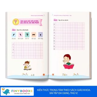 Sách - Combo Bài tập bổ trợ nâng cao Tiếng Việt Lớp 1 - Theo chương trình SGK mới - TKBooks