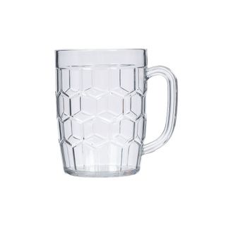 Cốc bầu 500ml nhựa Việt Nhật cao cấp, cốc sinh tố, trà chanh, nhà hàng - MS:6384