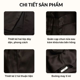 Set lụa cao cấp thiết kế giấu quần – Bộ lụa xuất Hàn Roxi, quần áo bộ lụa nữ | SPAC SILK