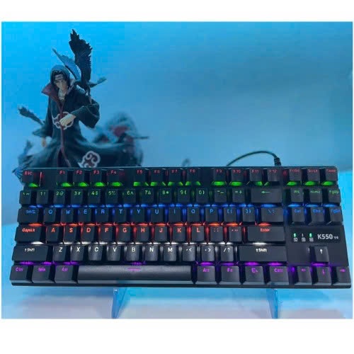 Bàn phím cơ  K550 V4 Red Switch Layout TKL 87 phím - Có hot-swap - LED Rain bown | BigBuy360 - bigbuy360.vn