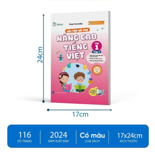 Sách - Combo Bài tập bổ trợ nâng cao Tiếng Việt Lớp 1 - Theo chương trình SGK mới - TKBooks