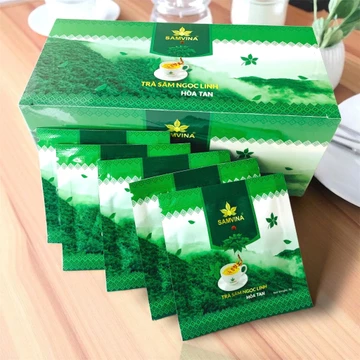 Trà Hòa Tan Sâm Ngọc Linh – Sâm Vina Dưỡng chất từ núi rừng, sức khoẻ từ thiên nhiên