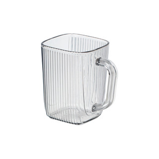 Cốc vuông tăm 360ml nhựa Việt Nhật cao cấp, Cốc nhựa meka , cốc sinh tố, nhà hàng - MS:6251