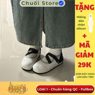 Giày thời trang nữ da PU tổng hợp dệt vải đế cao su dễ thương đáng yêu trẻ trung năng động