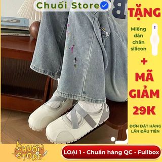Giày thời trang nữ da PU tổng hợp dệt vải đế cao su đáng yêu tinh tế dễ phối thời trang