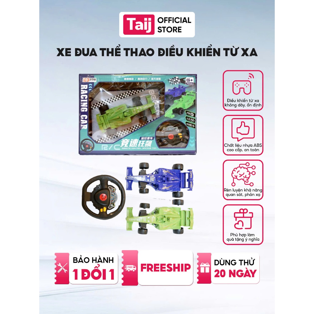 Ôtô Đồ Chơi Xe Đua Thể Thao Điều Khiển Từ Xa, Tốc Độ Cao, Xe Công Thức 1, Quà Tặng Trẻ Em