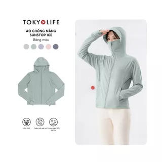[DÁNG THƯỜNG] Áo khoác chống nắng nữ SunStop Ice TOKYOLIFE siêu mát lạnh thoáng khí có mũ rộng vành 40000092