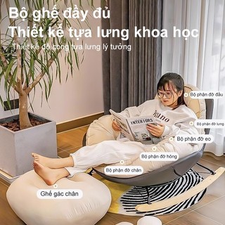 Ghế Bập Bênh Thư Giãn Panda Ghế Sofa Lười Ngả Lưng Cho Phòng Khách Phòng Ngủ Ban Công