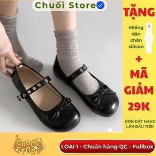 Giày bệt nữ da PU tổng hợp dệt vải đế cao su ôm chân vừa vặn nhẹ chân dễ đi dễ phối đồ