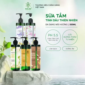 Sữa Tắm KOLAN 500ml, Làm Sạch Da, Dưỡng Ẩm, Mềm Mịn, Lưu Hương