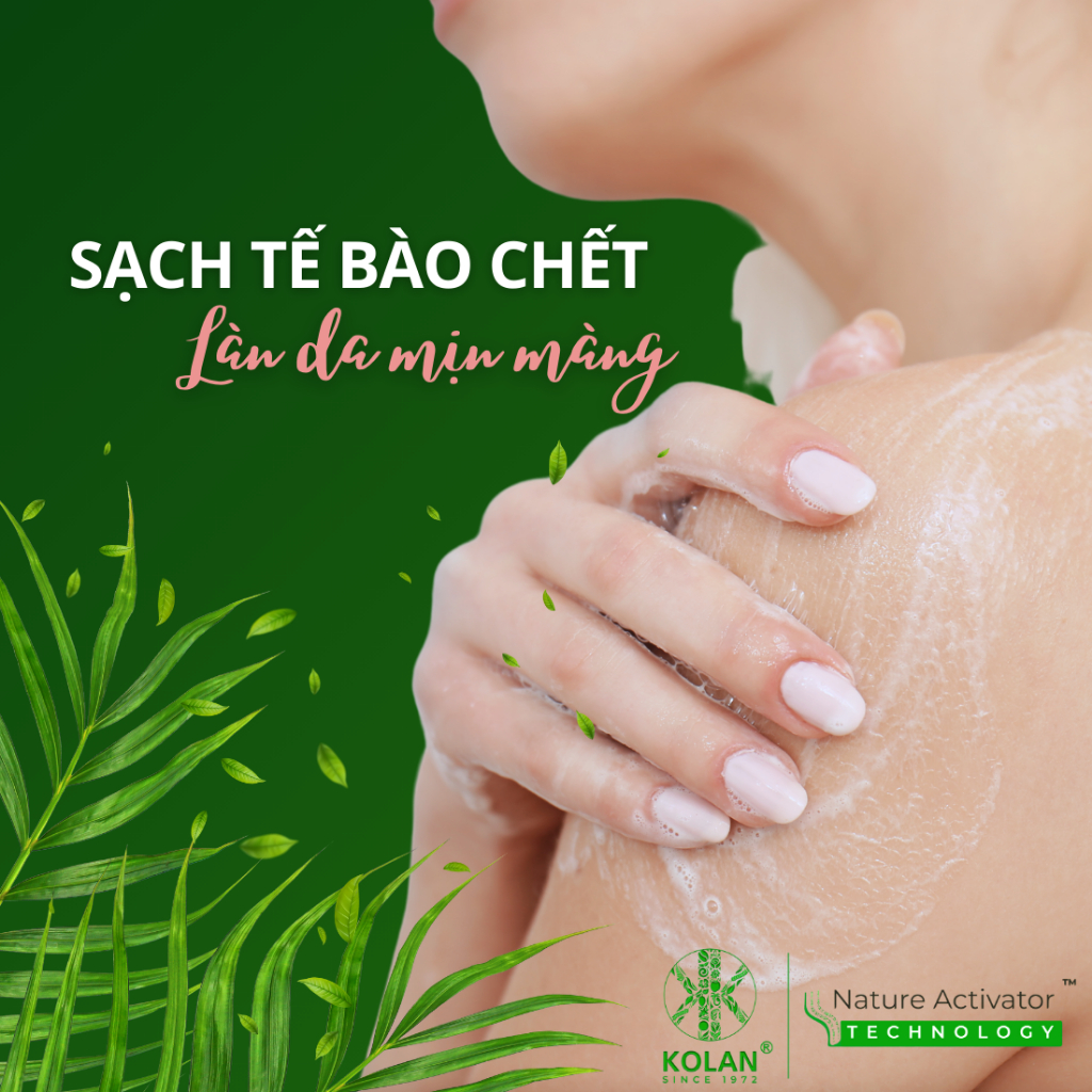Sữa Tắm KOLAN 500ml, Chiết Xuất Cherry, Làm Sạch Da, Dưỡng Ẩm, Lưu Hương Lâu