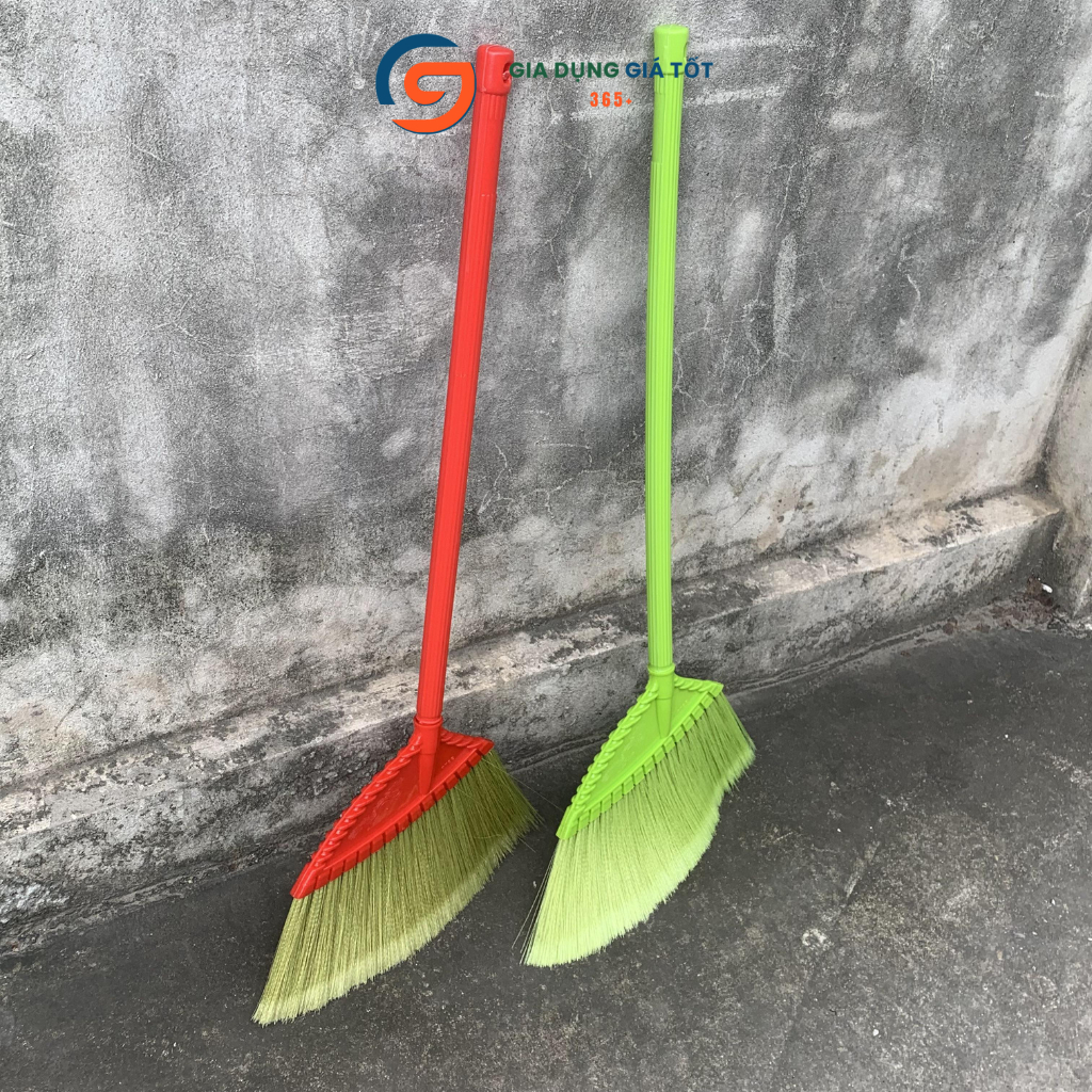 Chổi chít quét nhà lông cước mềm, chổi cước nhựa quét nhà siêu sạch, siêu bền dễ quét